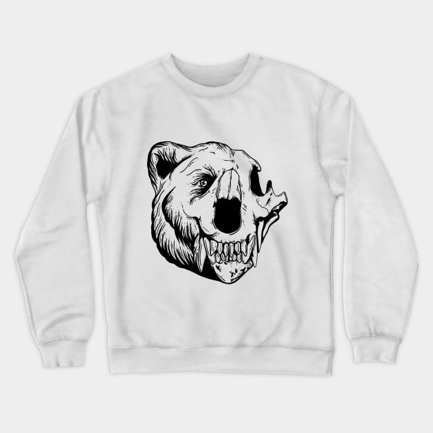 Bear Crewneck Sweatshirt by Jess Adams